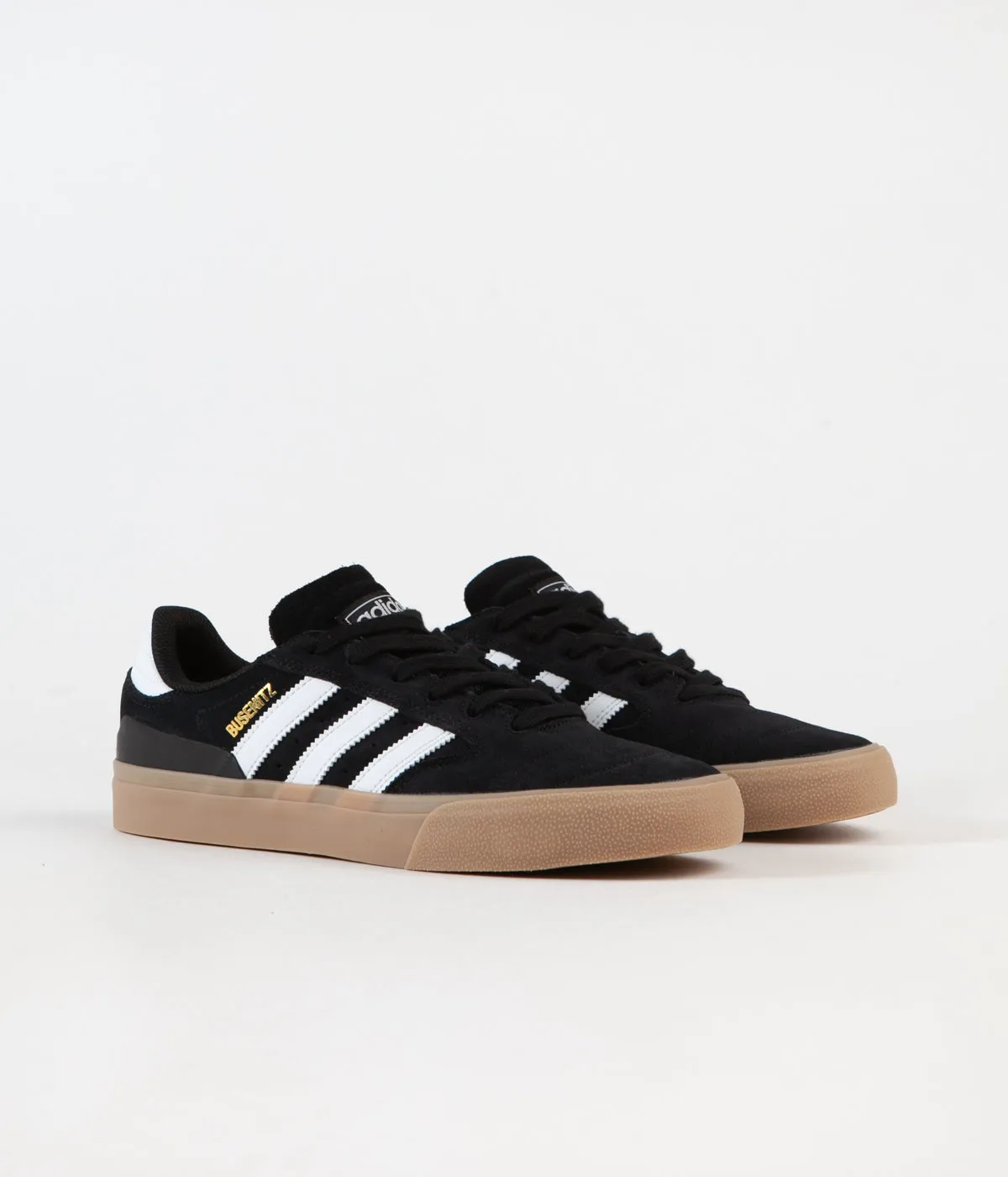 Adidas Busenitz Vulc II Shoes - Core Black / FTW White / Gum4