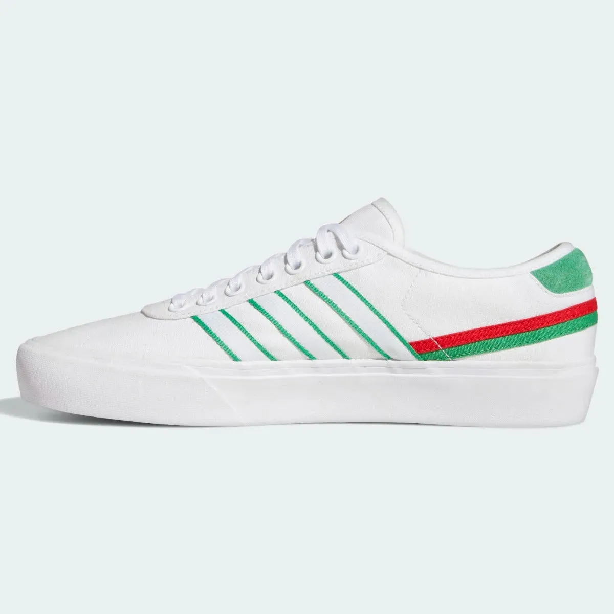 adidas DELPALA x FMF Skate-Inspired Shoes - White-Green