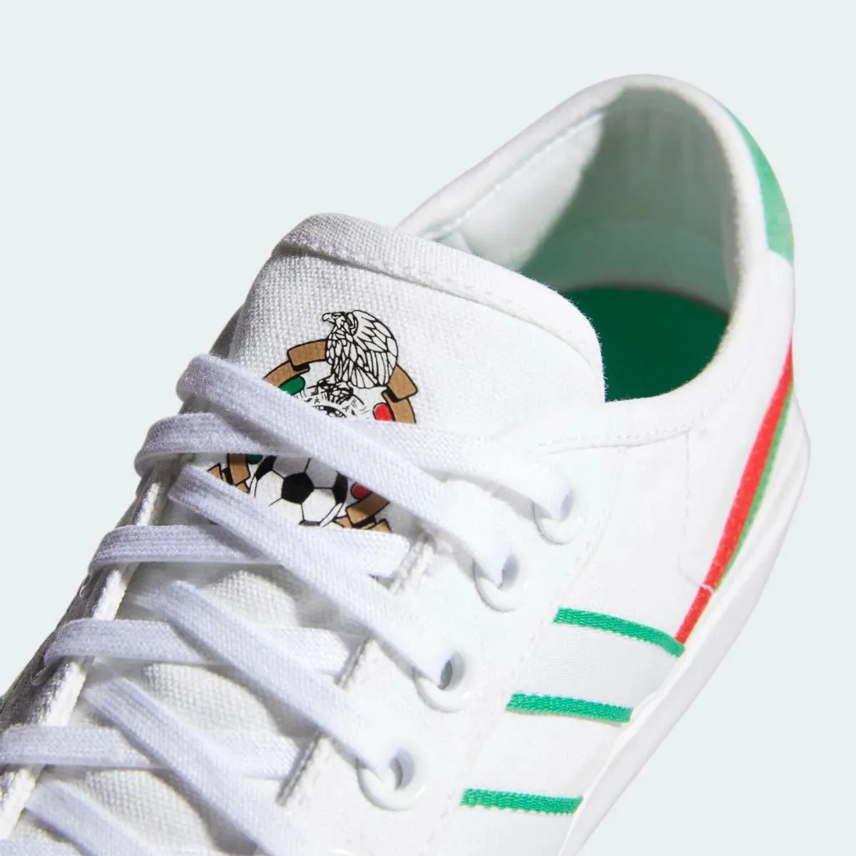 adidas DELPALA x FMF Skate-Inspired Shoes - White-Green