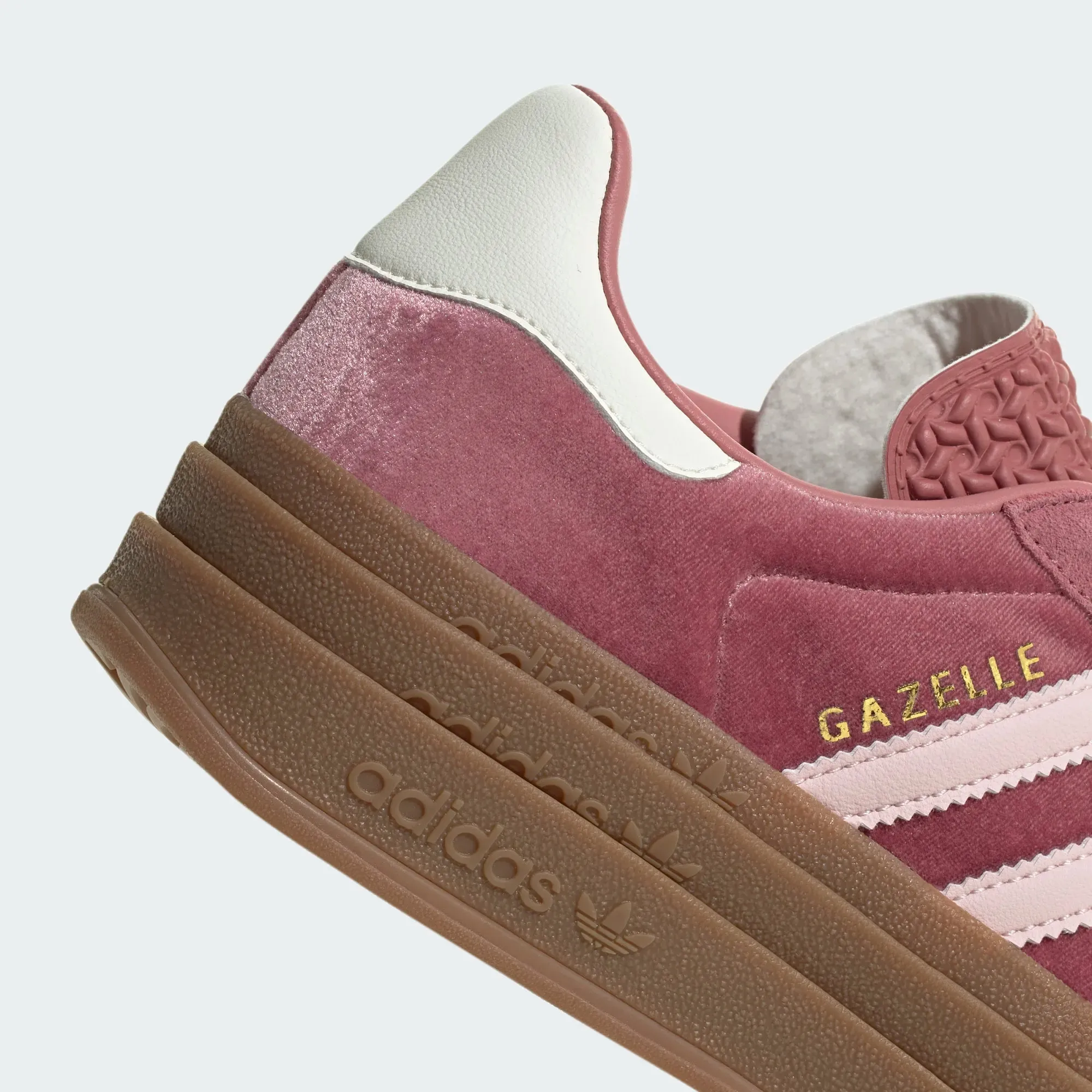 Adidas - Gazelle Bold Sandy Pink Velvet