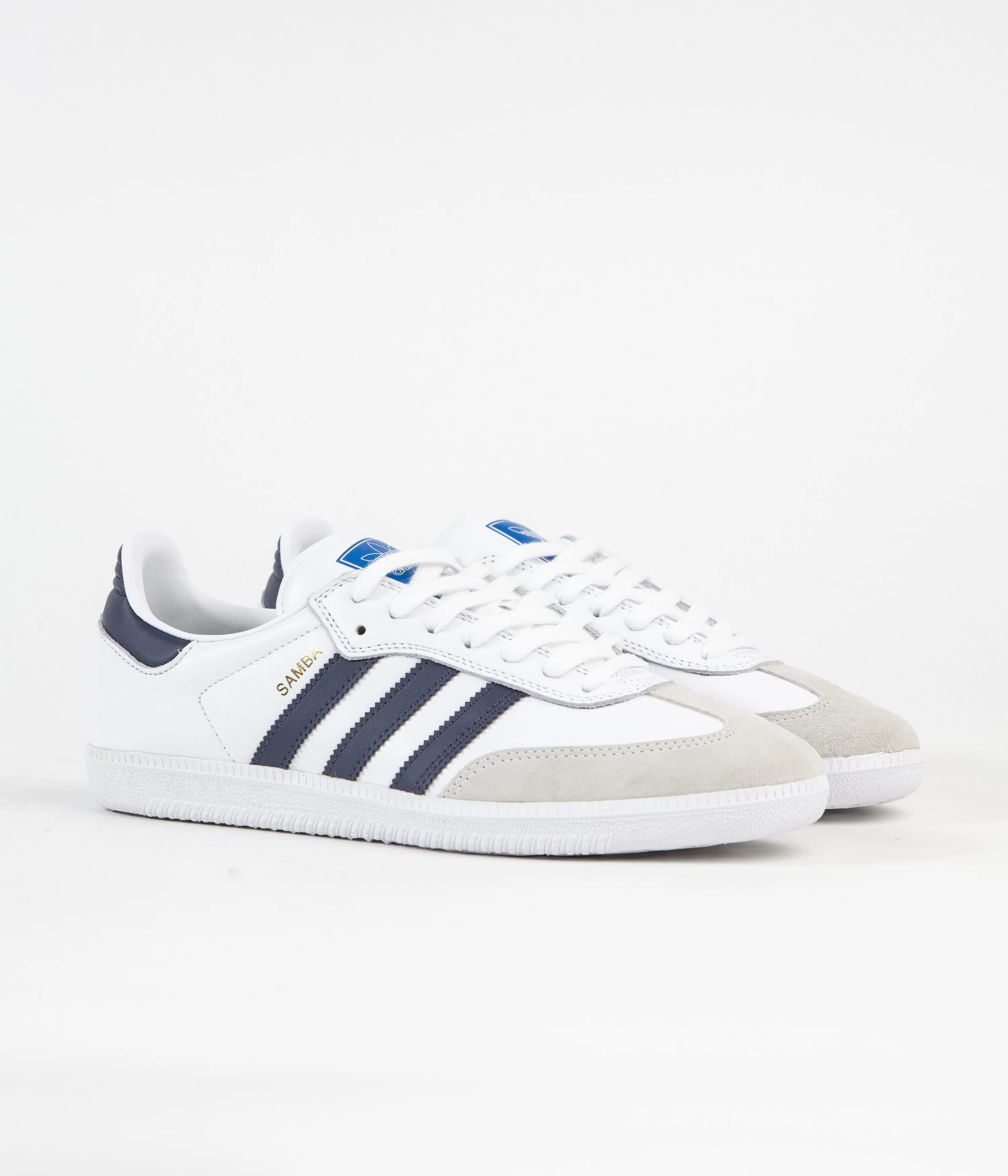 Adidas Samba Adv Shoes - FTWR White / Shadow Navy / FTWR White