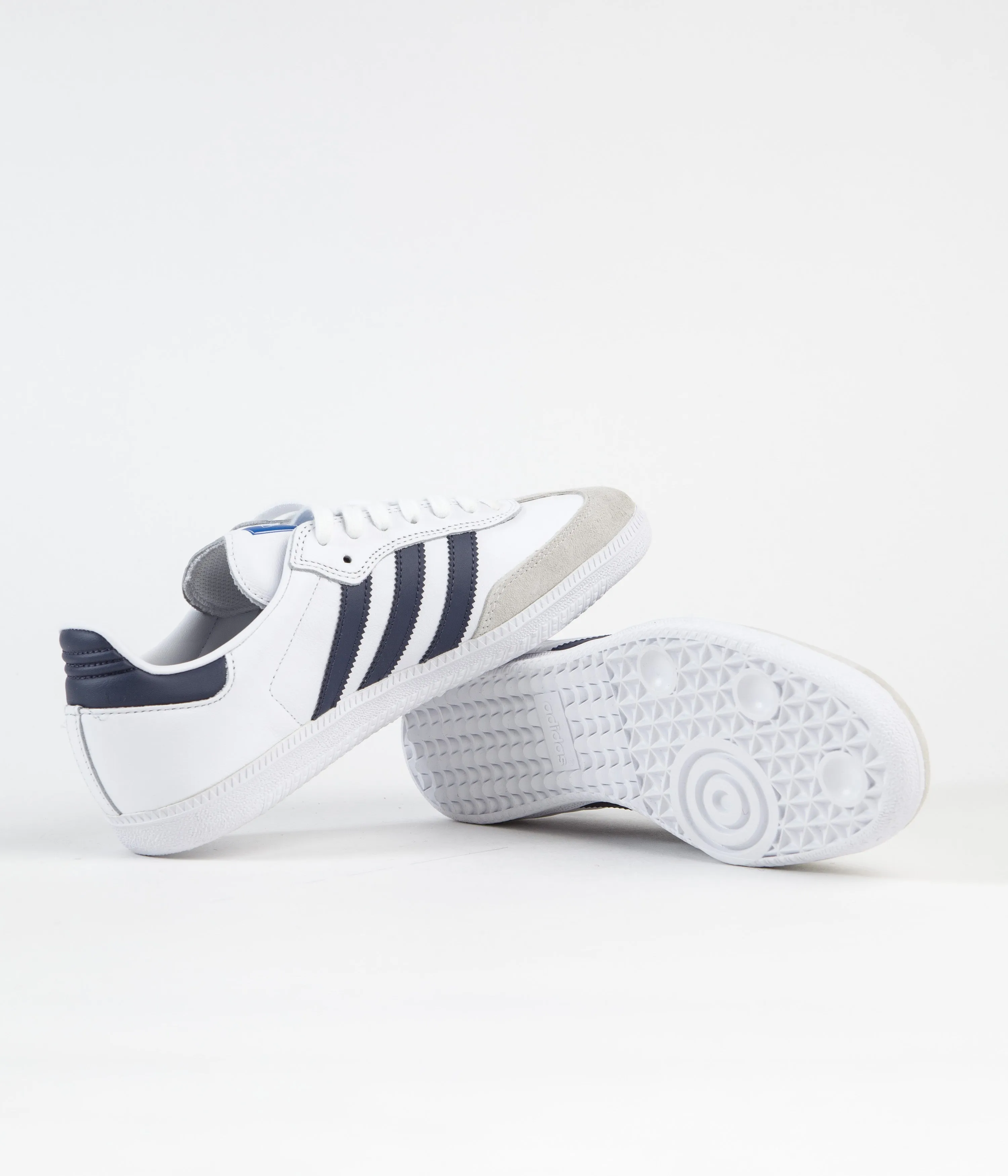 Adidas Samba Adv Shoes - FTWR White / Shadow Navy / FTWR White