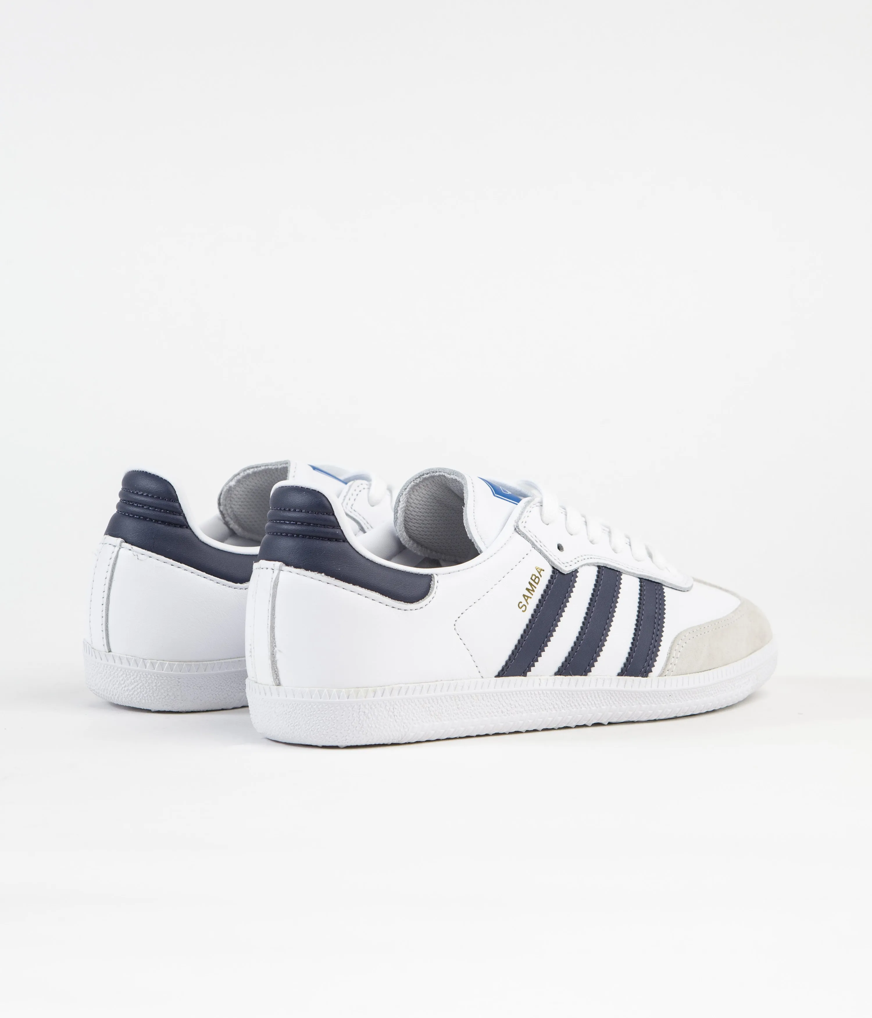 Adidas Samba Adv Shoes - FTWR White / Shadow Navy / FTWR White