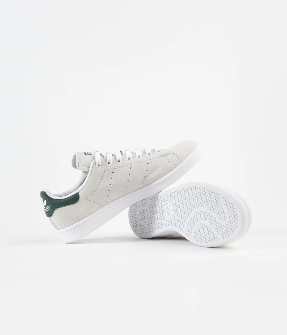 Adidas Stan Smith Adv Shoes - Crystal White / Mineral Green / White