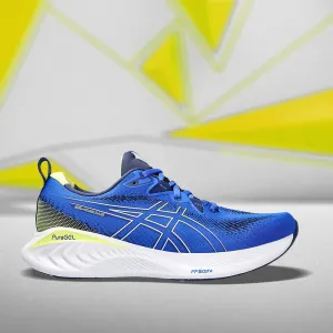 ASICS GEL-CUMULUS 25 (M) - ILLUSION BLUE/ GLOW YELLOW RUNNING SHOES