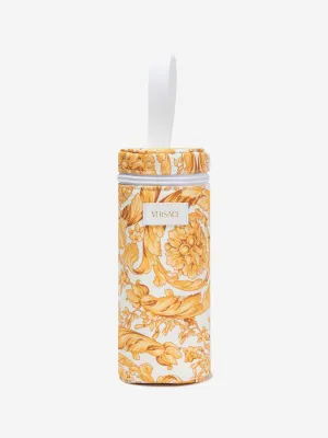 Baby Barocco Print Bottle Holder in Gold