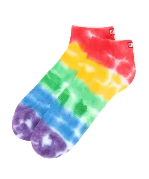 Badge Logo Tie-Dye Ankle Socks