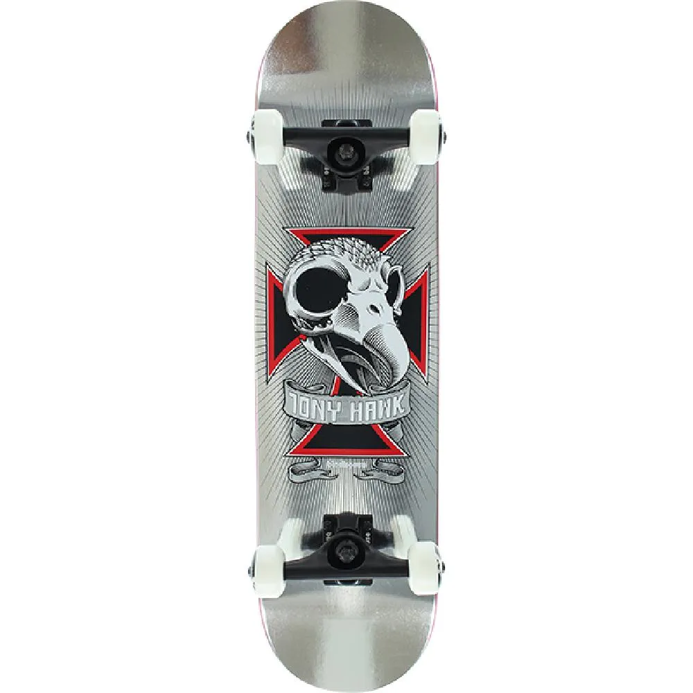 Birdhouse Tony Hawk Skull 2 Chrome Foil 7.75" Skateboard