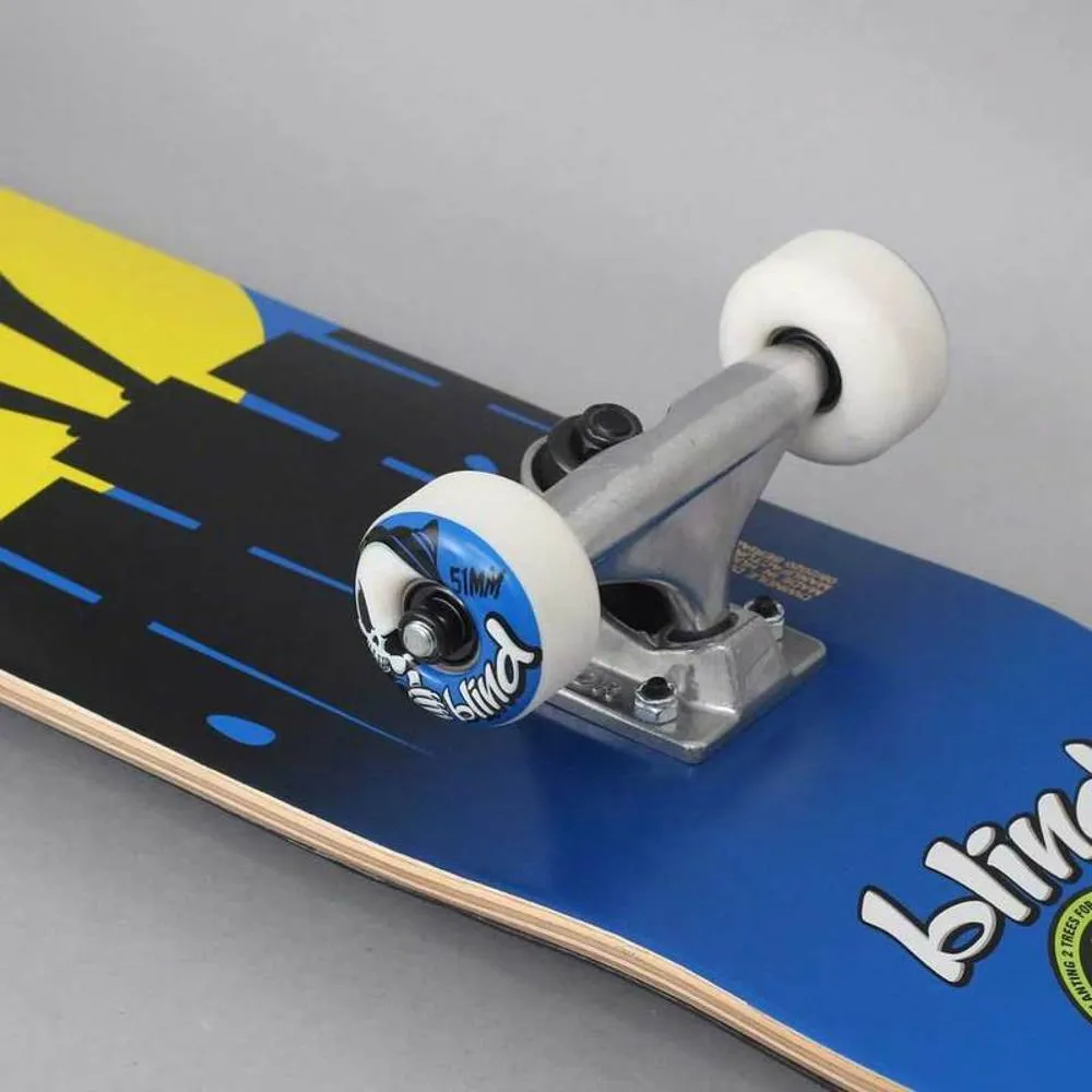 Blind Nine Lives First Push Soft Top in Blue 6.75" Skateboard