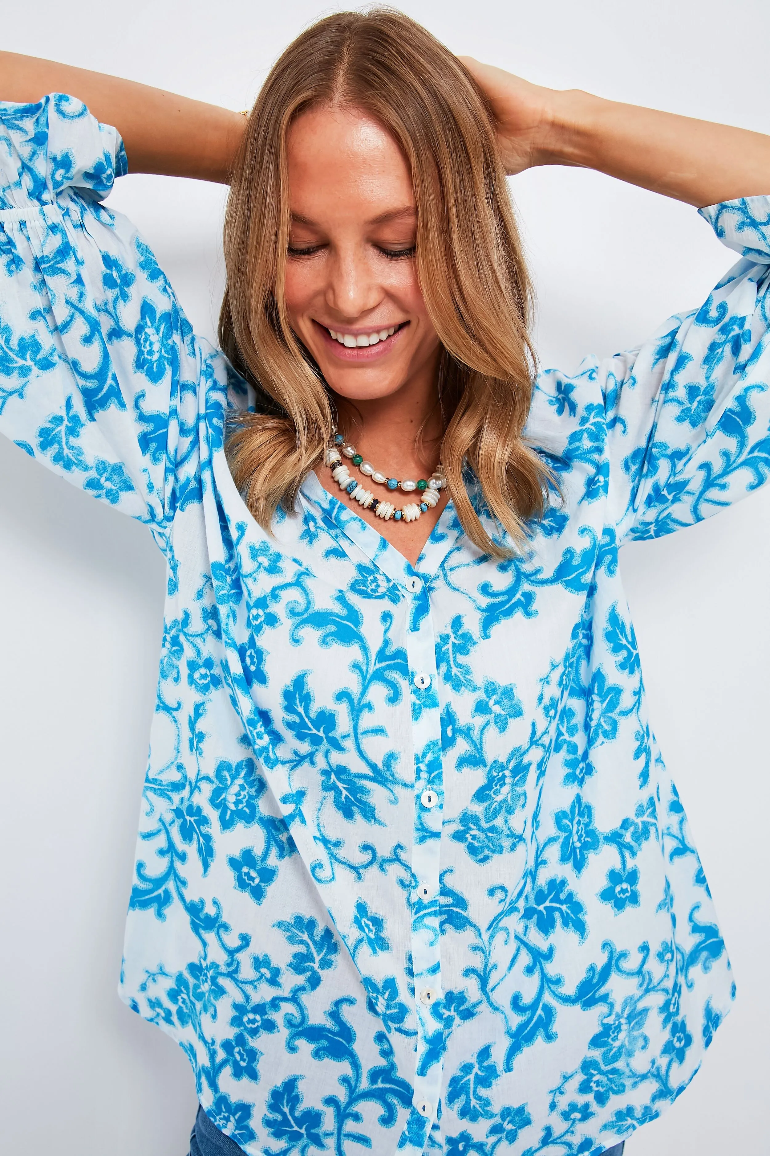 Blue Juliet Rachel Shirt