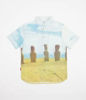 Butter Goods Moai Short Sleeve Shirt - Multi