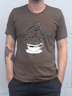 Cafe Single Fin Coffee Cup S/S Tee