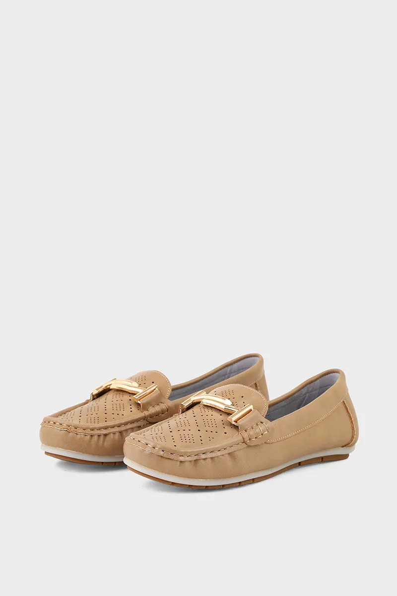 Casual Moccasin I41454-Tan