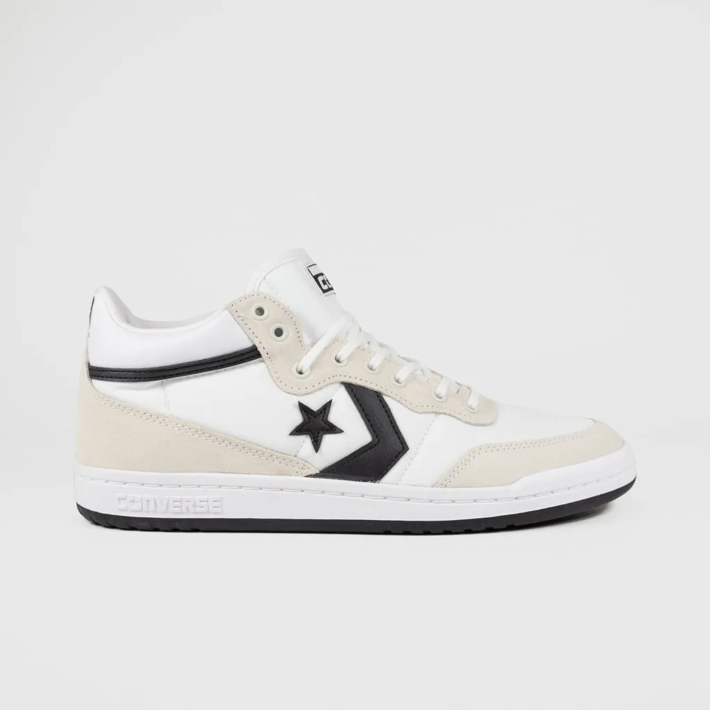 Converse Cons - Fastbreak Pro Mid Shoes - White / Black / Egret