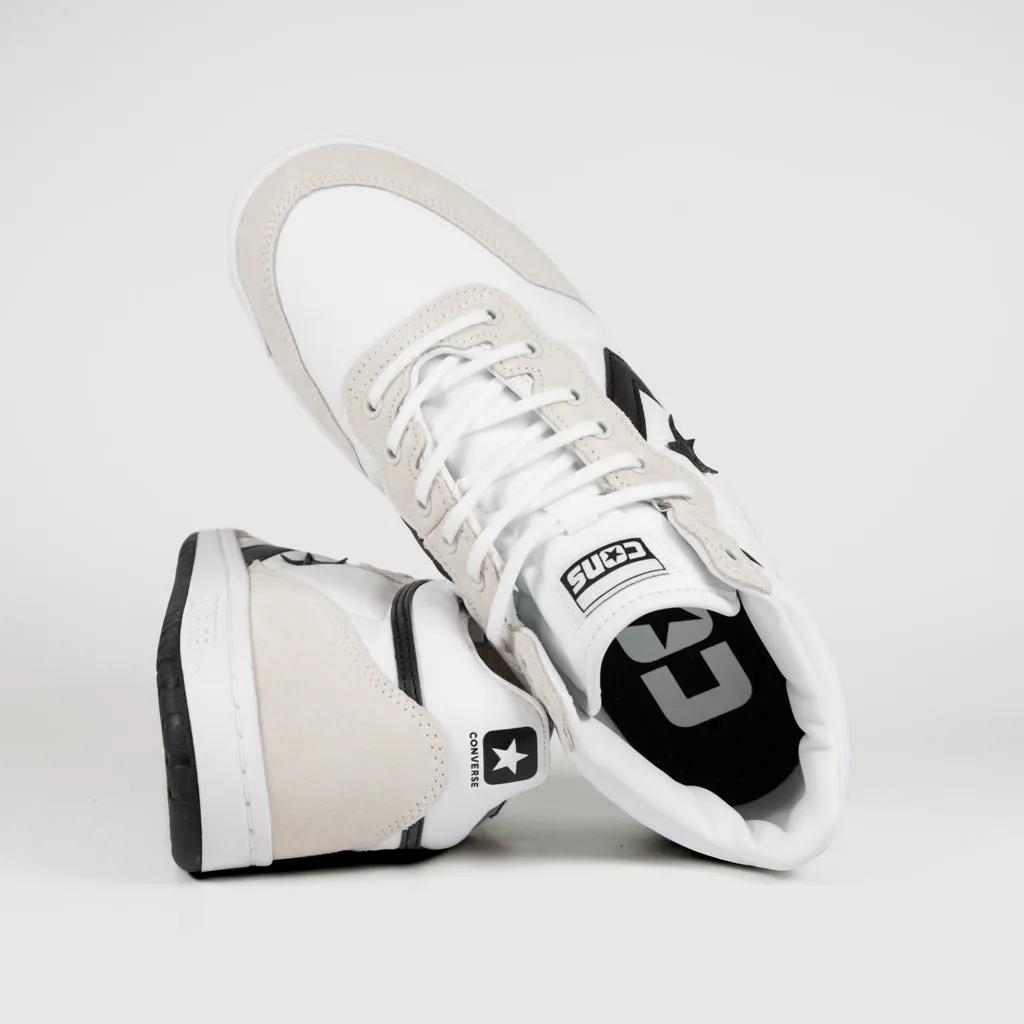 Converse Cons - Fastbreak Pro Mid Shoes - White / Black / Egret