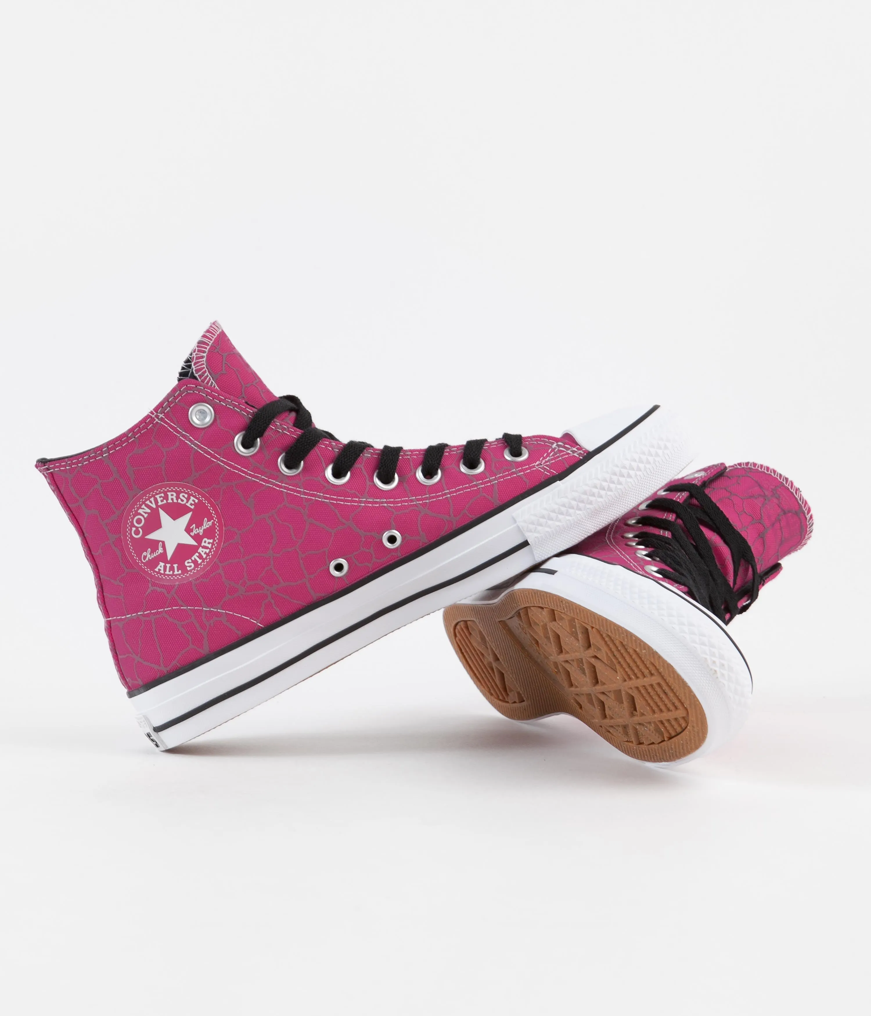 Converse CTAS Pro Hi Shoes - Prime Pink / Black / White