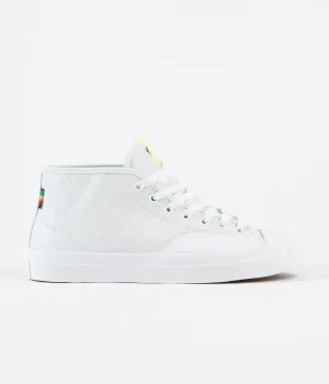 Converse JP Pro Mid Lambda Emboss Shoes - White / Chambray Blue / White