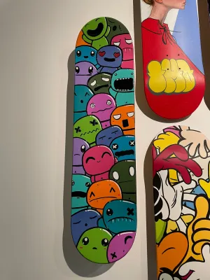 Deck the Halls - Zukie- "Zukie Board" - Skatedeck