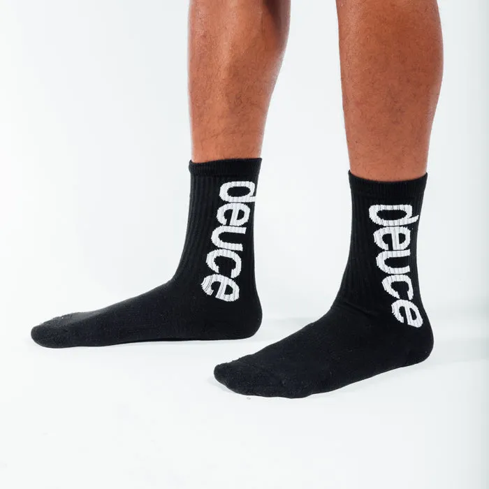 Deuce Crew Socks | Black