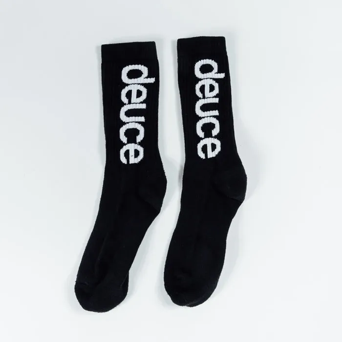 Deuce Crew Socks | Black