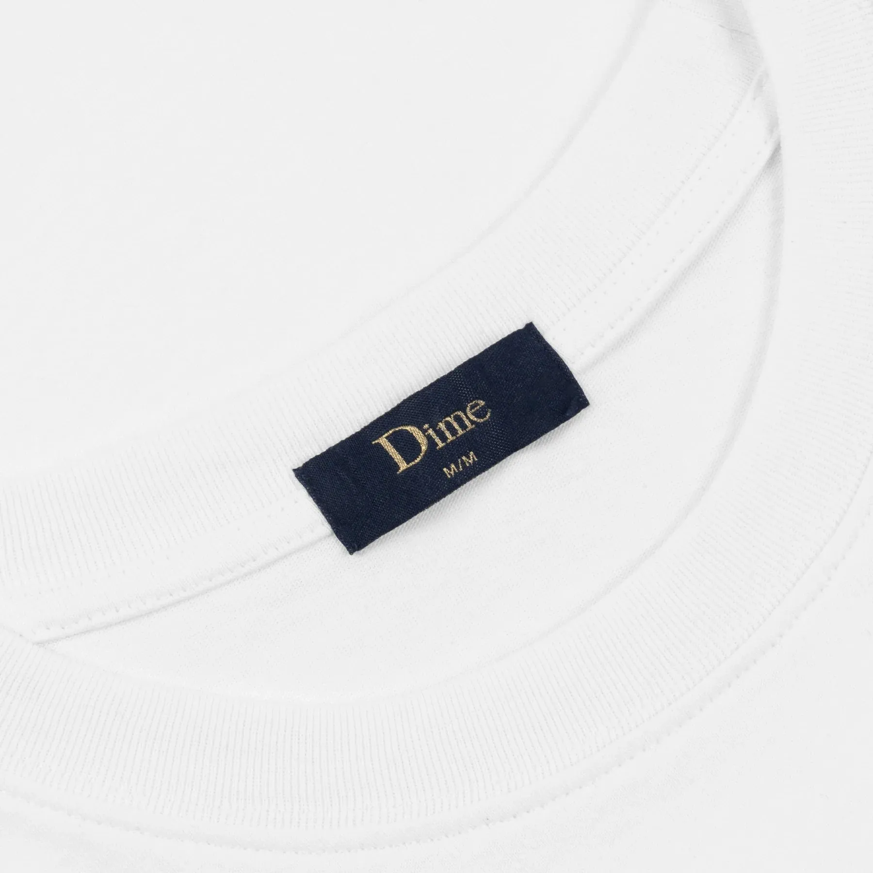 Dime Blocks Tee White