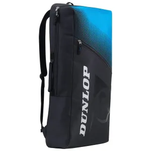 Dunlop FX Club Long Tennis Backpack Black and Blue