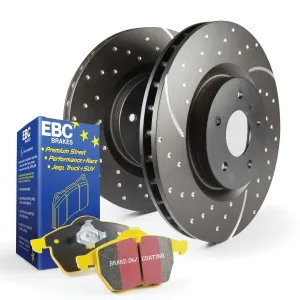 EBC Brakes S5KF1259 S5 Kits Yellowstuff And GD Rotors