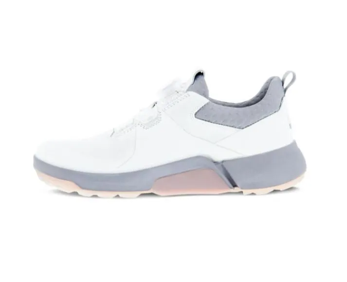 Ecco Womens Biom Hybrid 4 BOA Golf Shoes White/Silver Grey