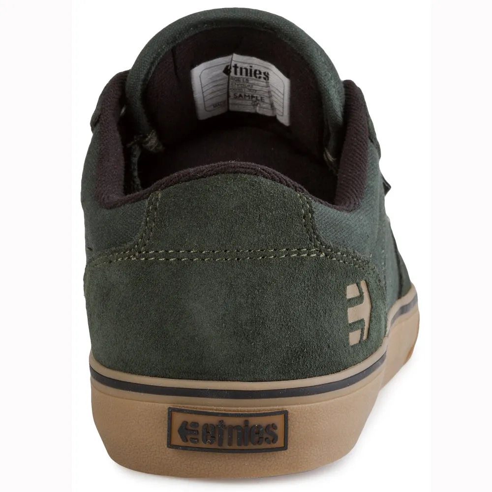 Etnies Barge LS Skate Shoes  - Green Gum