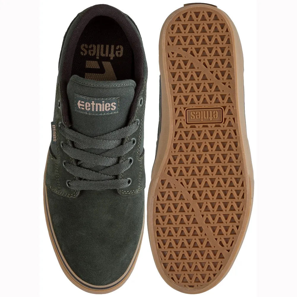 Etnies Barge LS Skate Shoes  - Green Gum