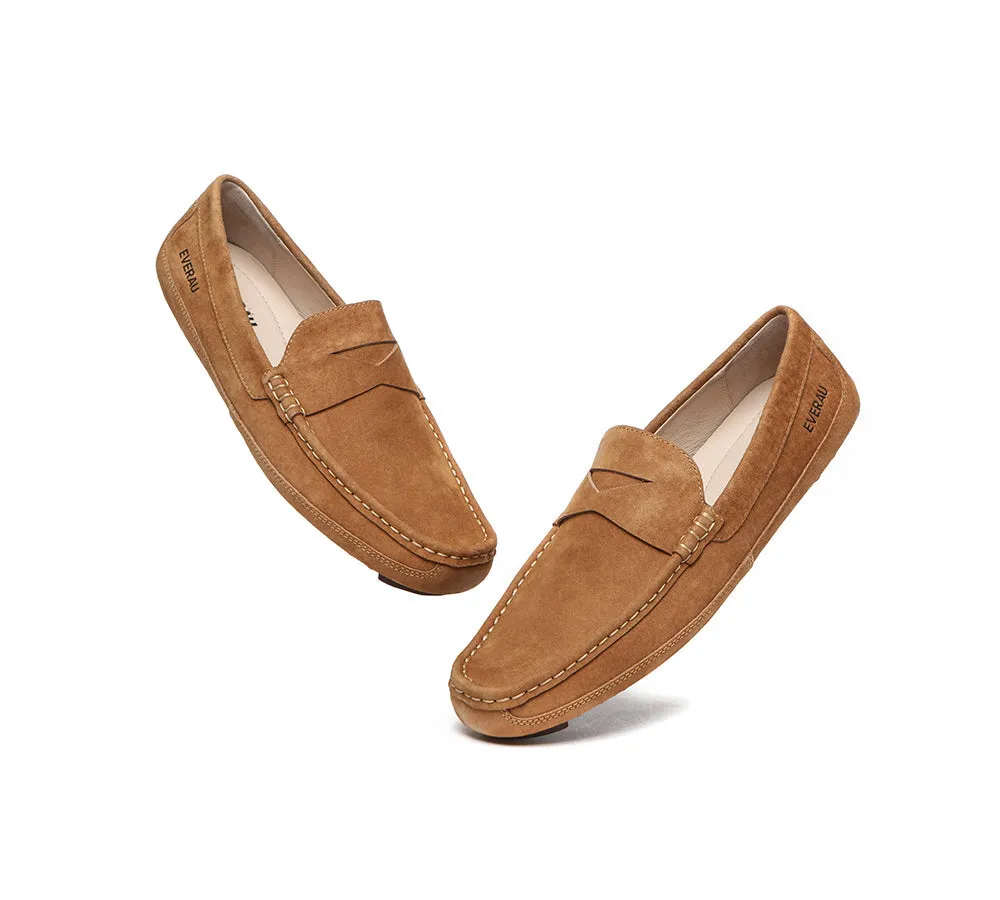 EVERAU® Men Leather Casual Summer Moccasins Beau