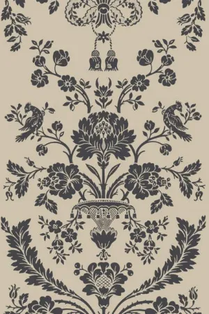 Farrow & Ball Wallpaper St Antoine BP910 Black/Beige