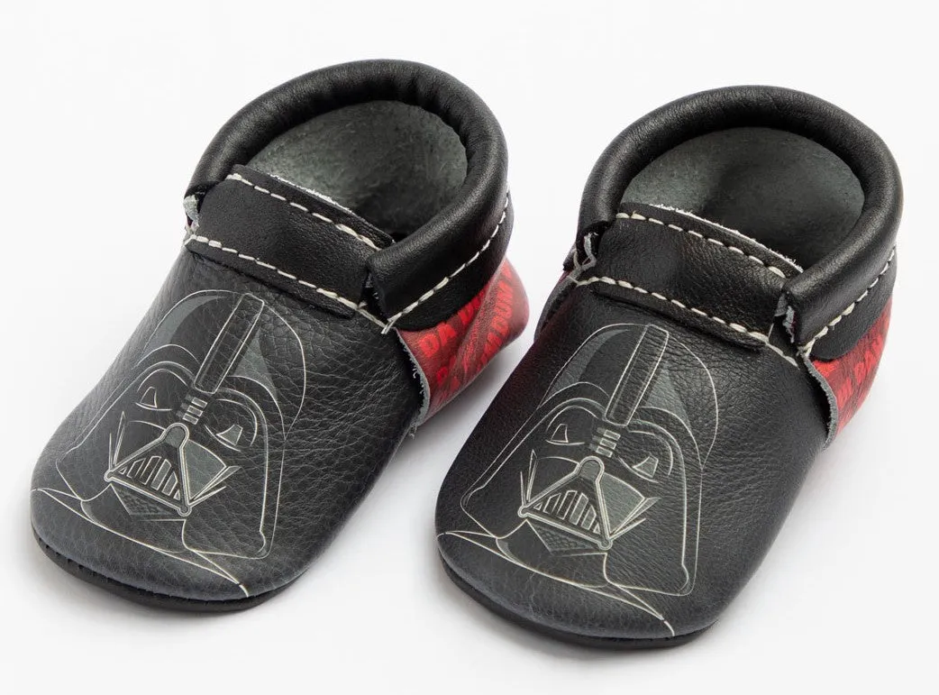 Freshly Picked Star Wars Darth Vader City Soft Sole Moccasins