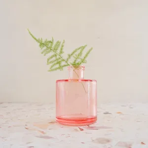 Glass Vase - Abby Pink