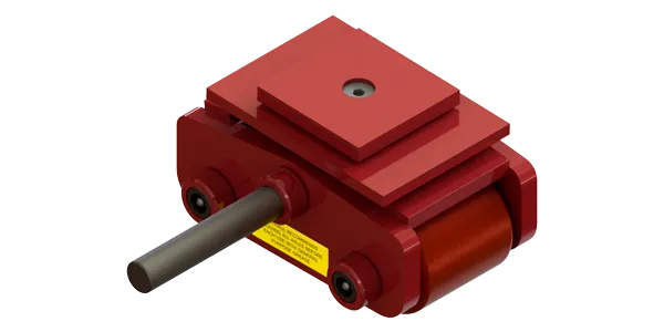 Hevi-Haul Compact Swivel Skate HCS-25-P | 10 Ton Capacity - Polyurethane Rollers