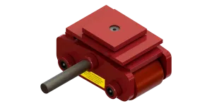 Hevi-Haul Compact Swivel Skate HCS-25-P | 10 Ton Capacity - Polyurethane Rollers