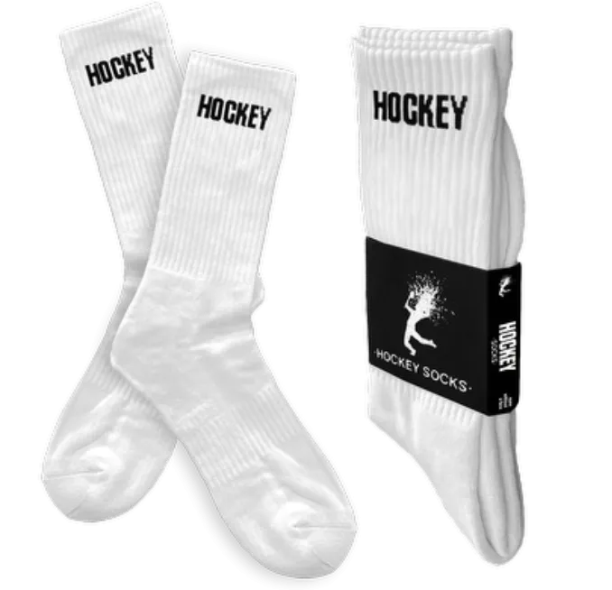 Hockey Socks White