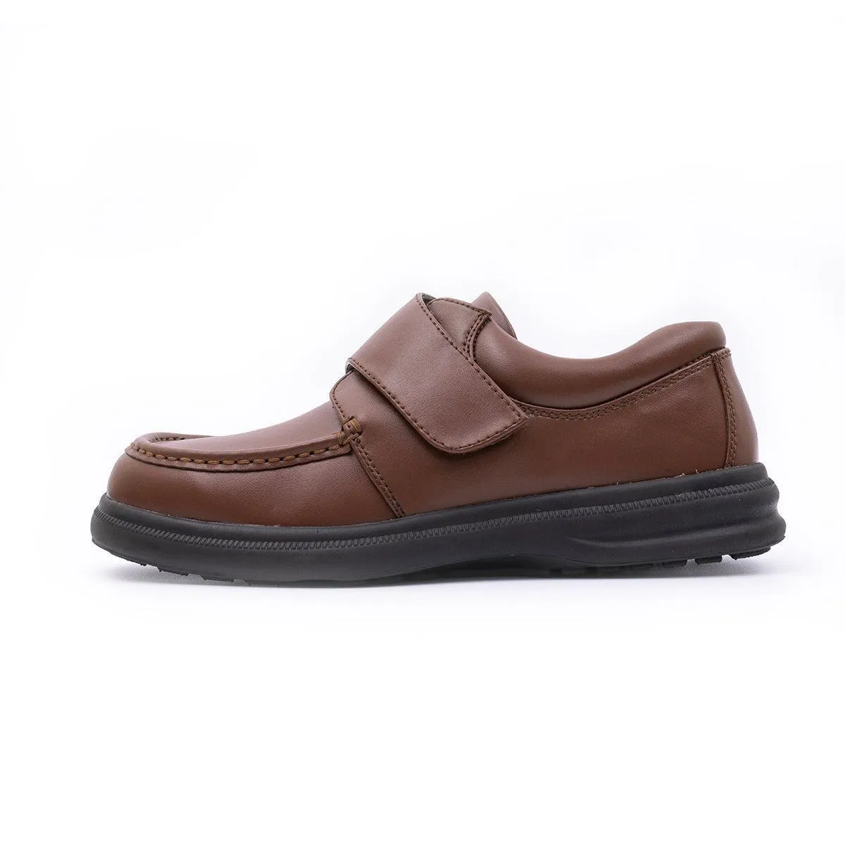 Hush Puppies Gil Lifestyle Sport Shoes Leather Brown Colour For Men