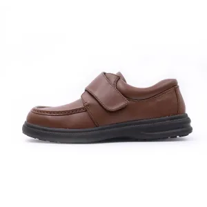 Hush Puppies Gil Lifestyle Sport Shoes Leather Brown Colour For Men