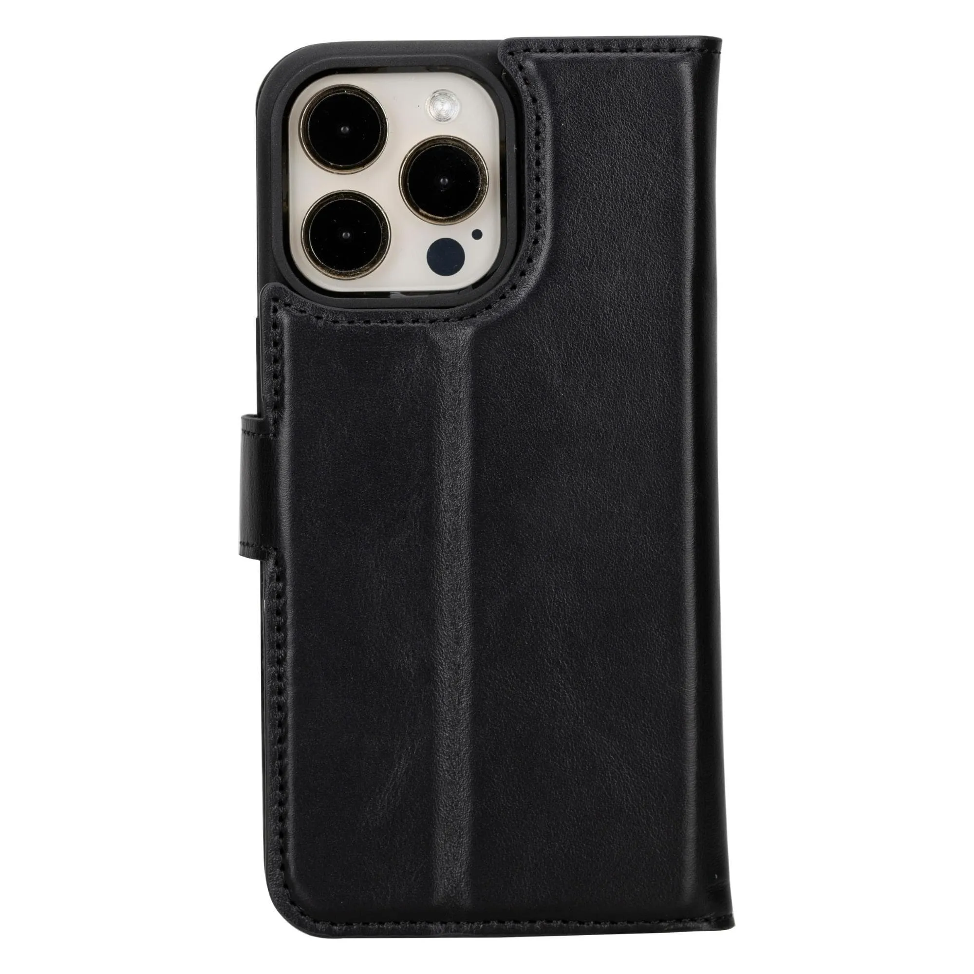 iPhone 15 Series Detachable Leather Wallet Case