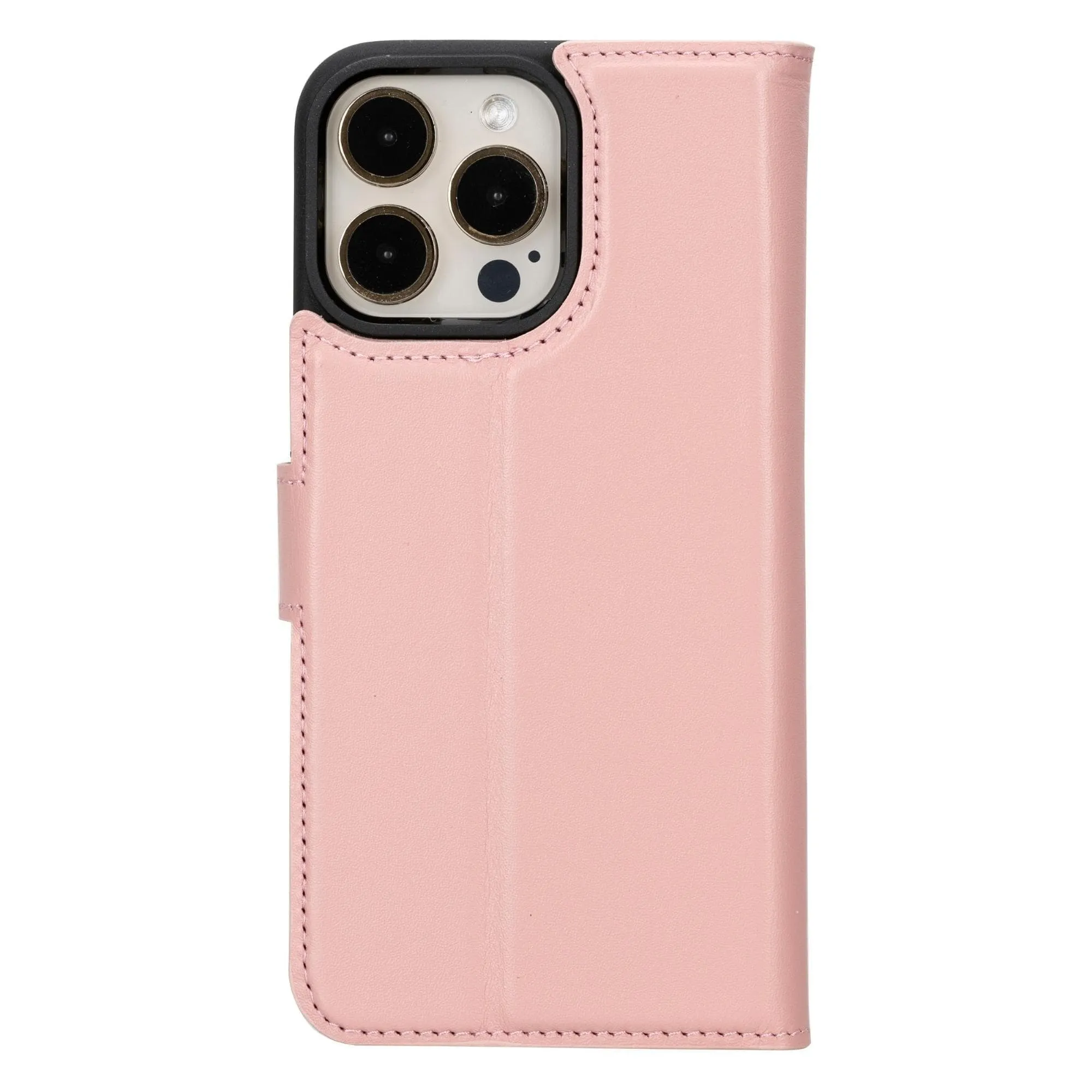 iPhone 16 Series Detachable Leather Wallet Case