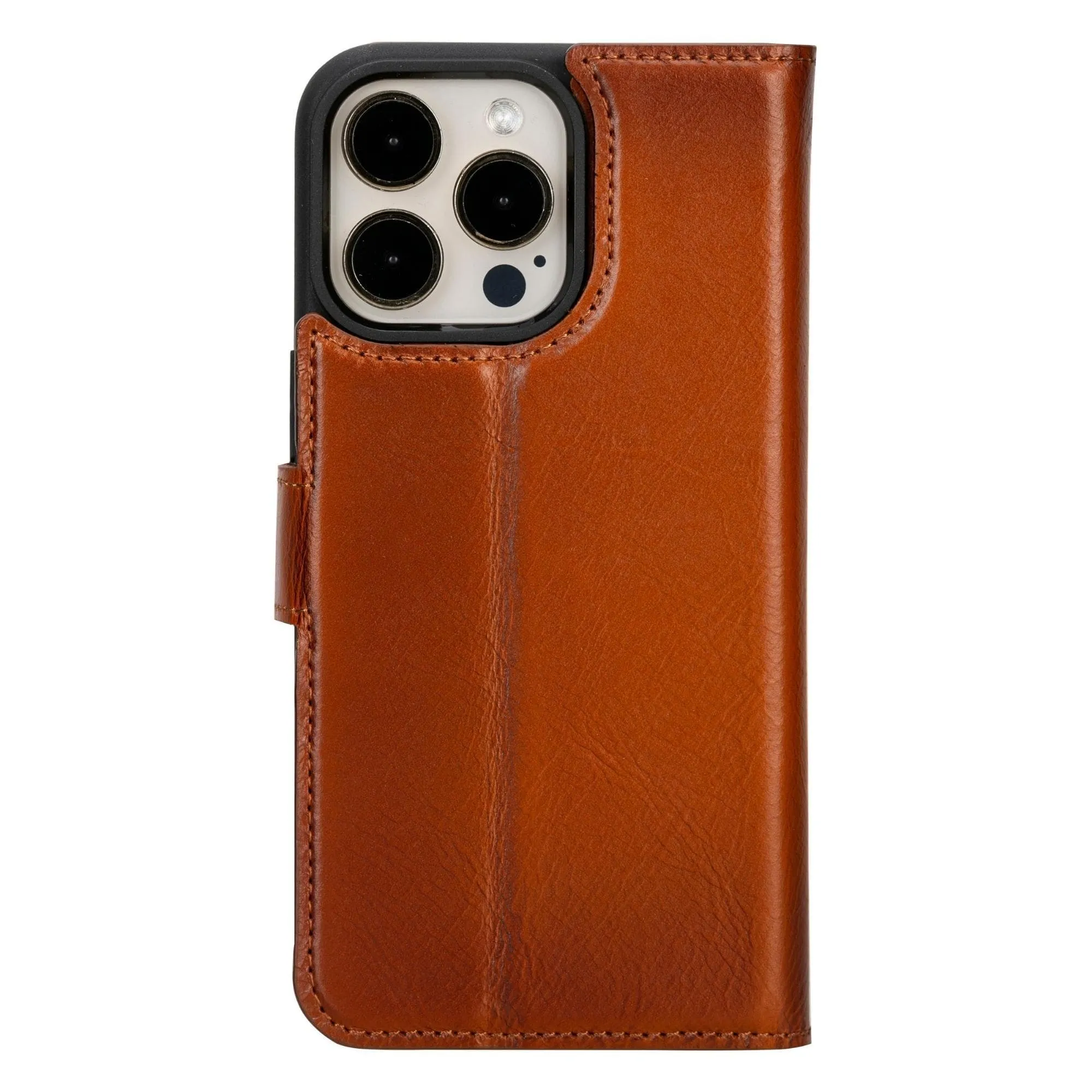 iPhone 16 Series Detachable Leather Wallet Case