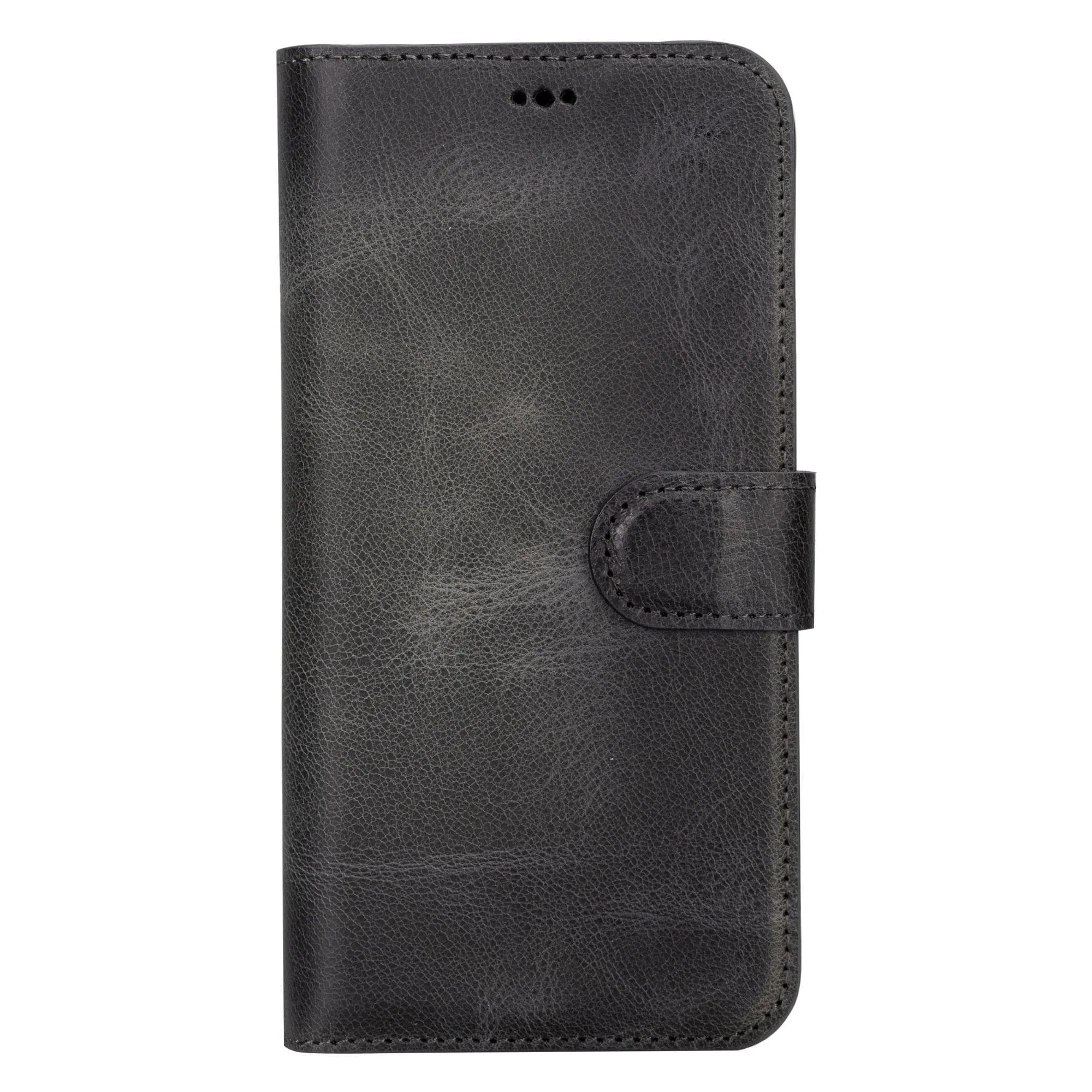 iPhone 16 Series Detachable Leather Wallet Case