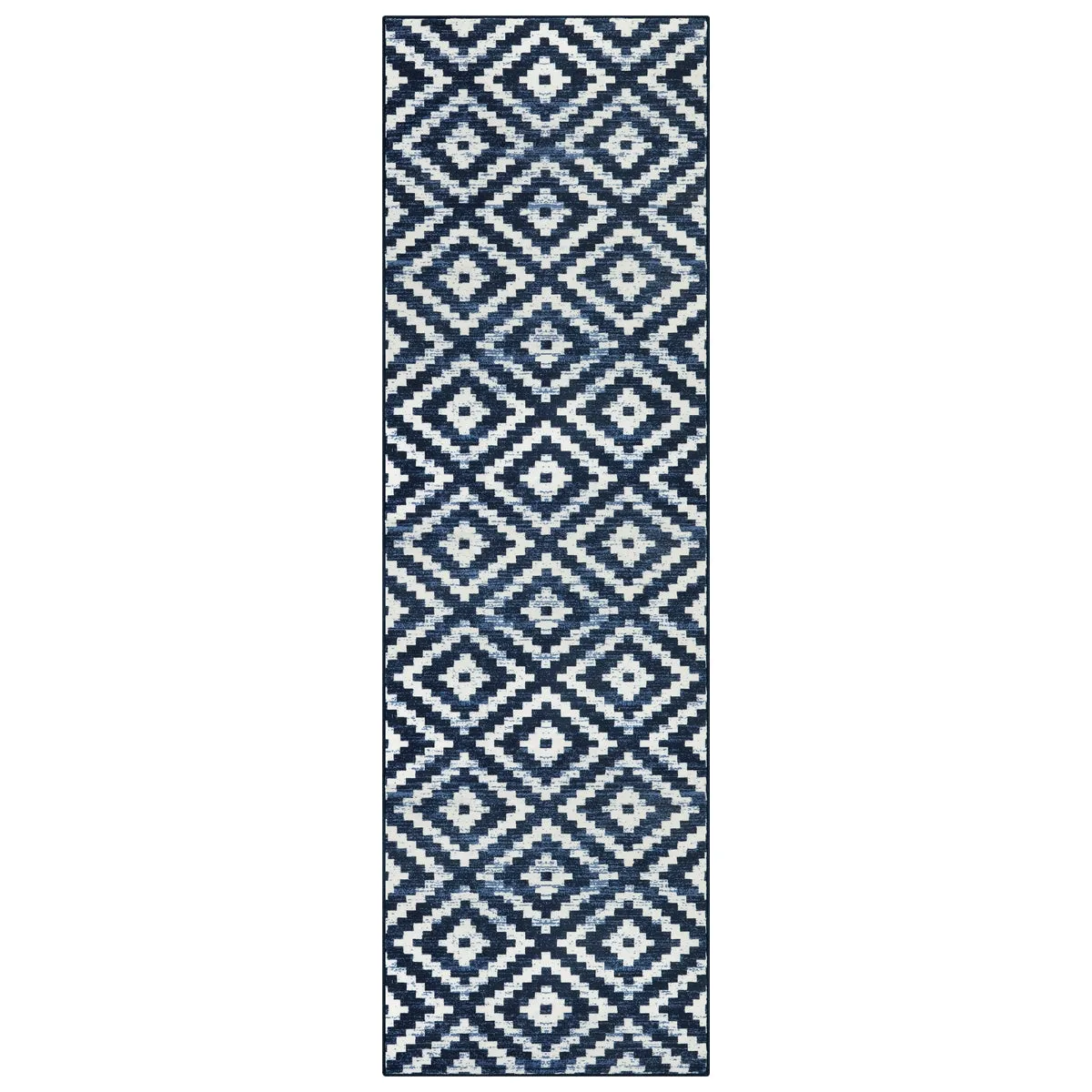 Joanne Modern Moroccan Geometric Kilim Blue Rug