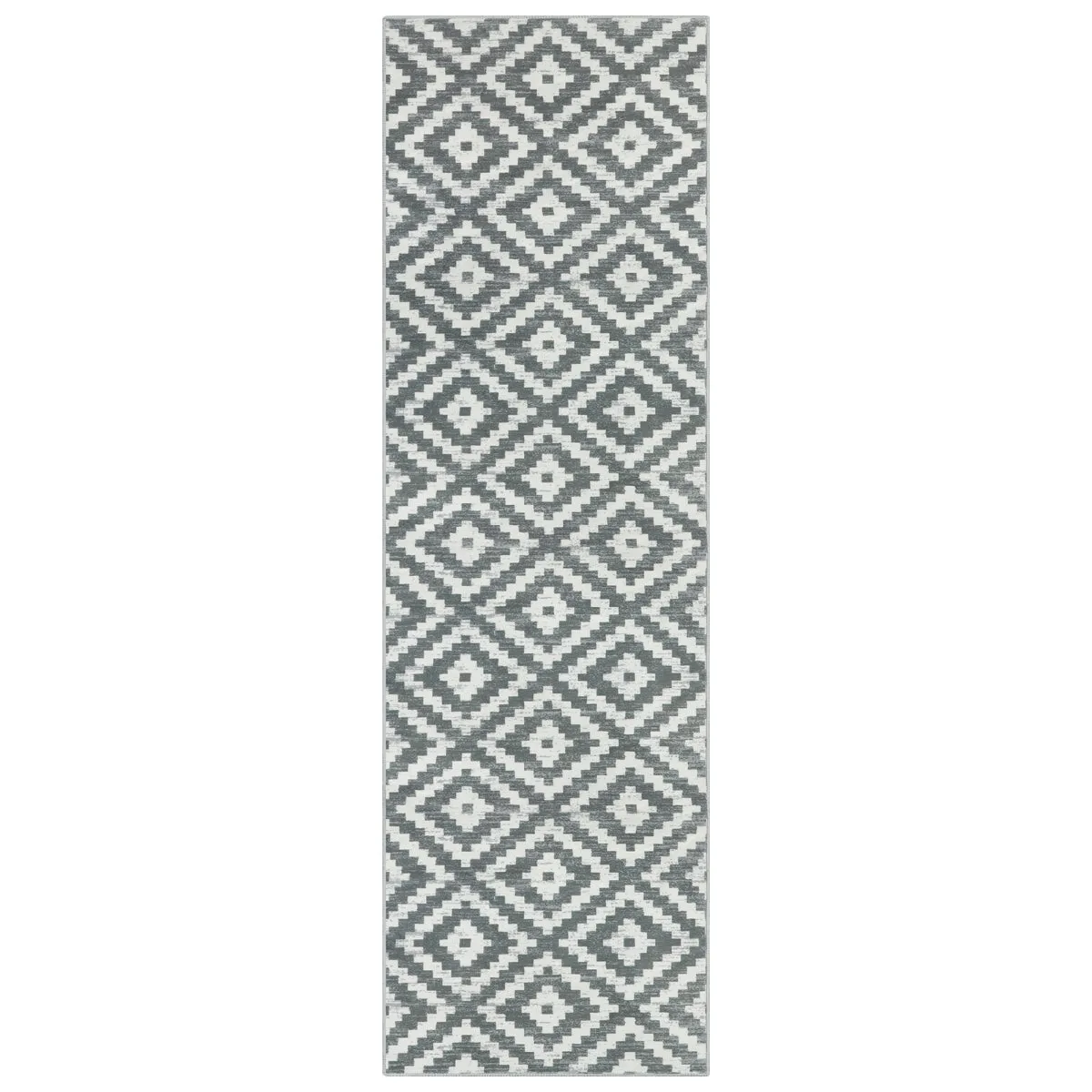 Joanne Modern Moroccan Geometric Kilim Grey Rug