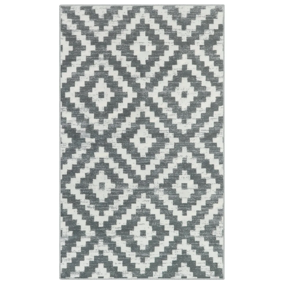 Joanne Modern Moroccan Geometric Kilim Grey Rug