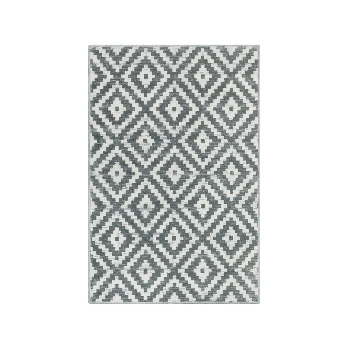 Joanne Modern Moroccan Geometric Kilim Grey Rug