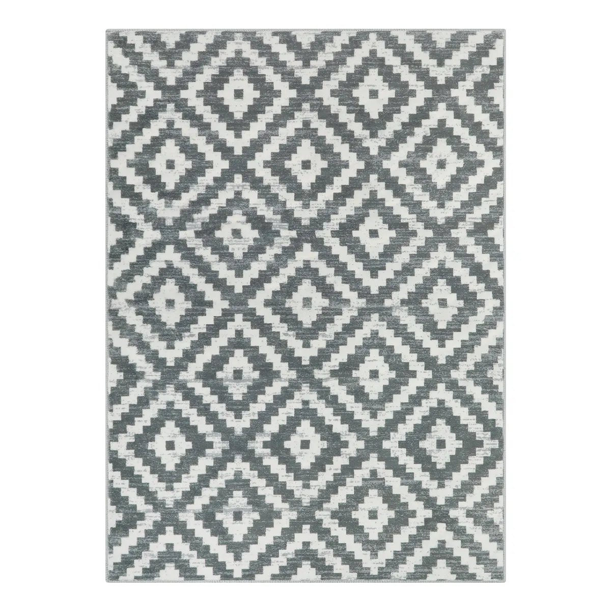 Joanne Modern Moroccan Geometric Kilim Grey Rug