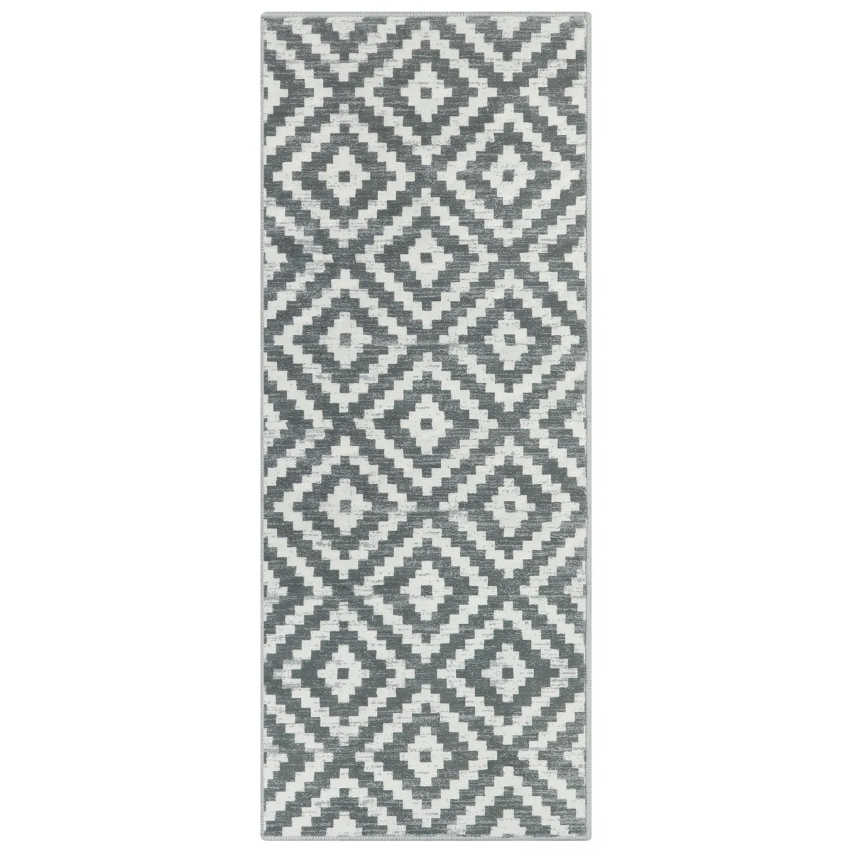 Joanne Modern Moroccan Geometric Kilim Grey Rug