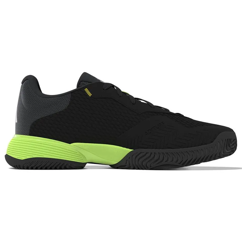 Junior`s Barricade Tennis Shoes Core Black and Lucid Lemon